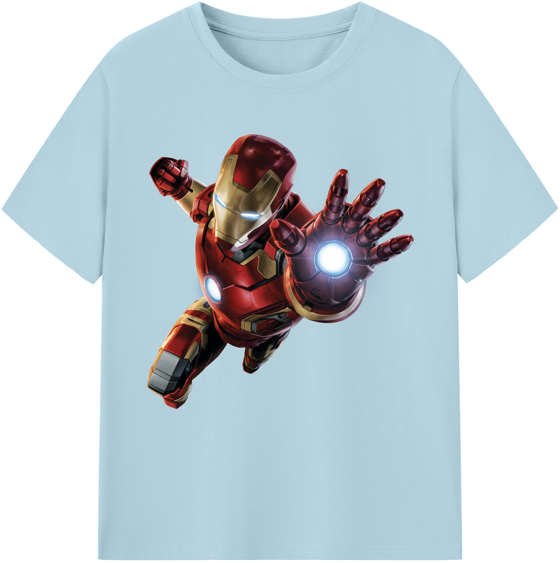 （画像用） アベンジャーズ The Avengers 綿100％半袖Tシャツ（フロントプリント）